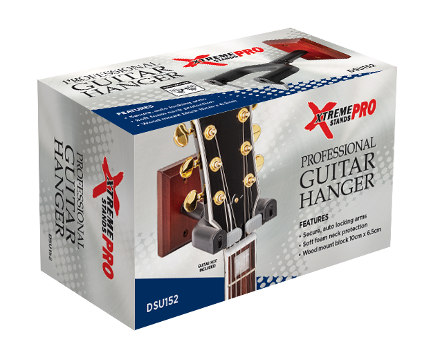 XTREME PRO | DSU152 | Auto locking guitar wall hanger Pro Series XTREME PRO | DSU152 | Auto locking guitar wall hanger Pro Series